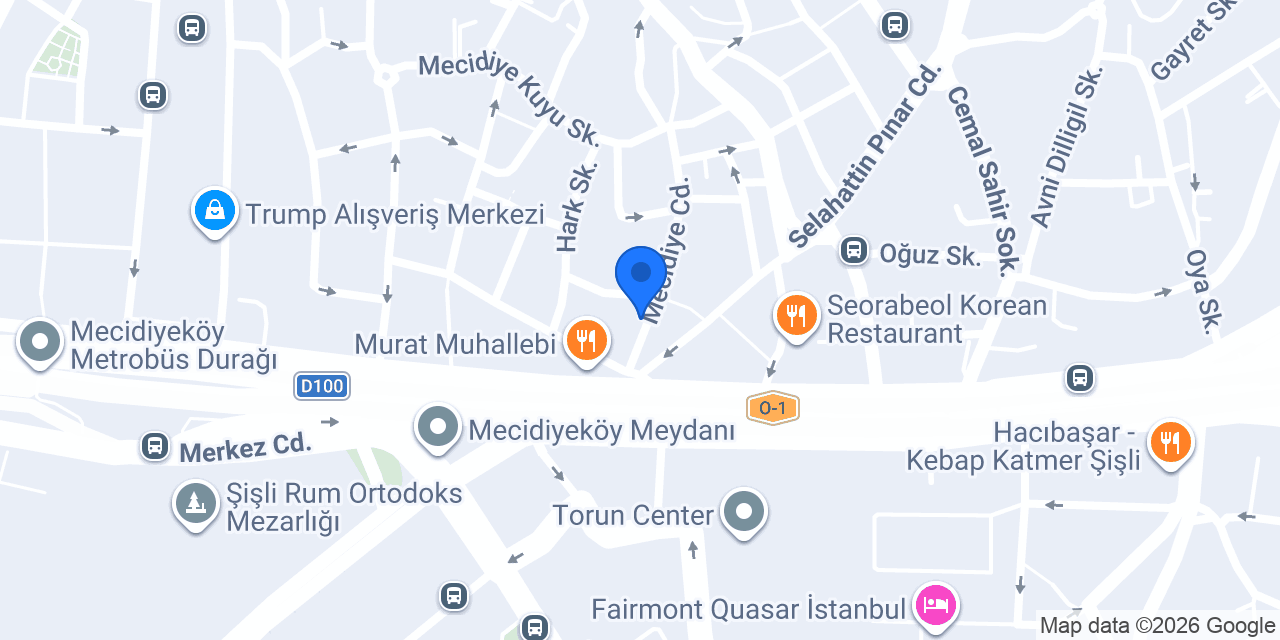 MECİDİYE OPTİK konumu