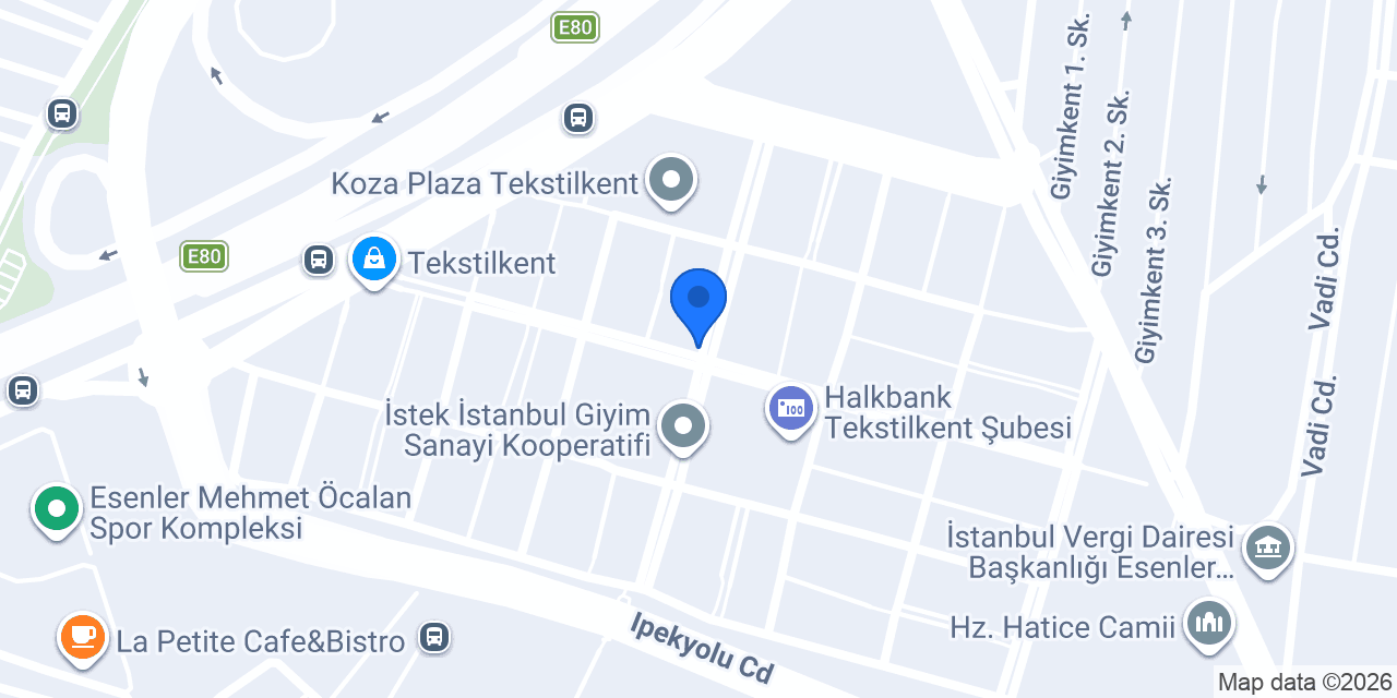 AYD TEKSTİL konumu