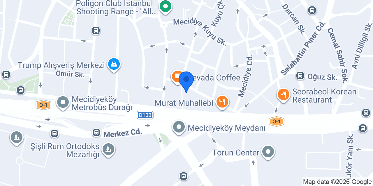 Mecidiyeköy Tekel konumu
