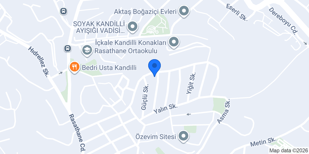 Asel_Büfe_Fastfood konumu