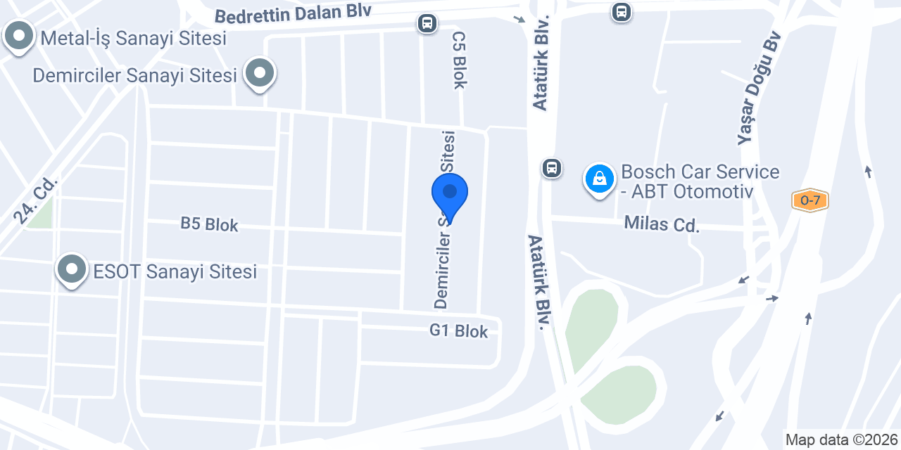 Önceller Hidrolik & Pnömatik konumu