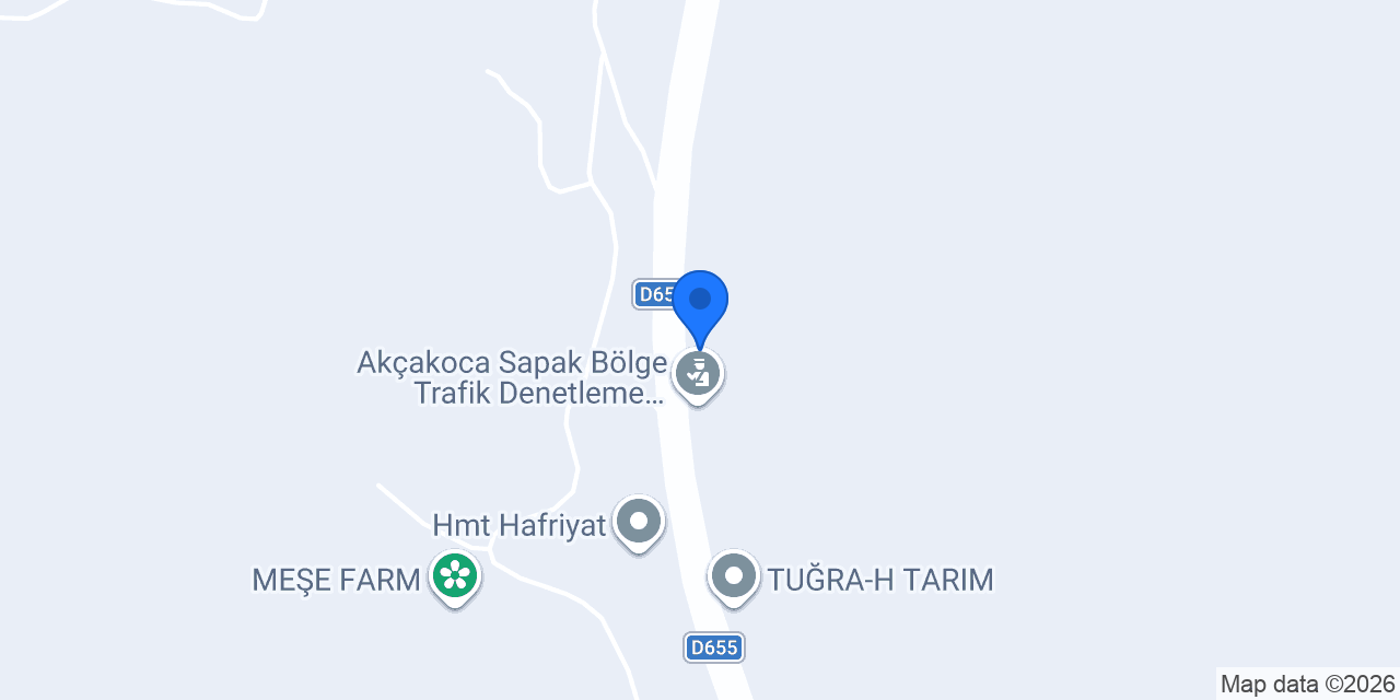 Akçakoca Jandarma Trafik Şube konumu