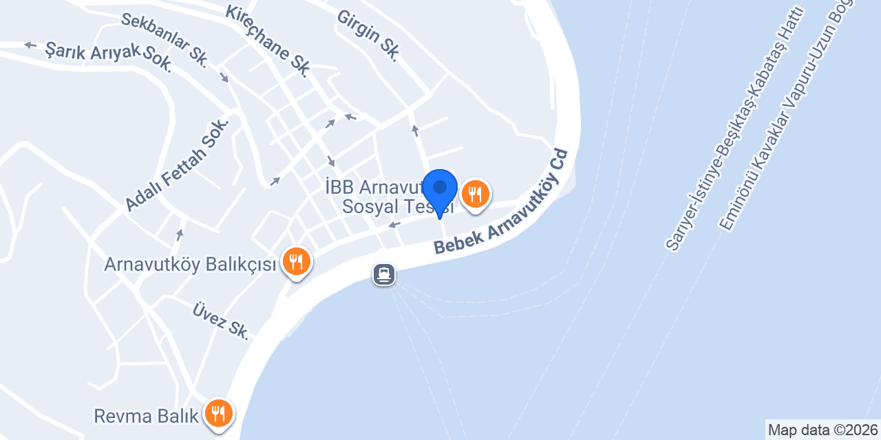 Eylül Arnavutköy konumu