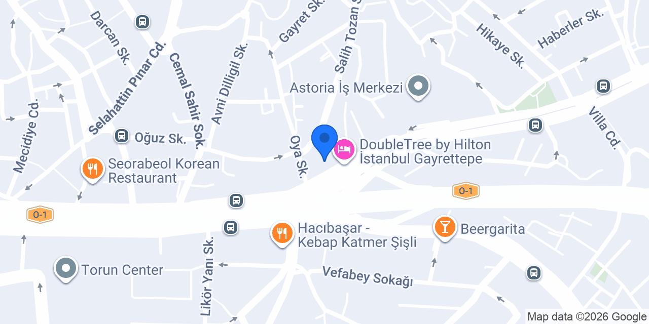 Mecidiyeköy İngilizce Kursları konumu