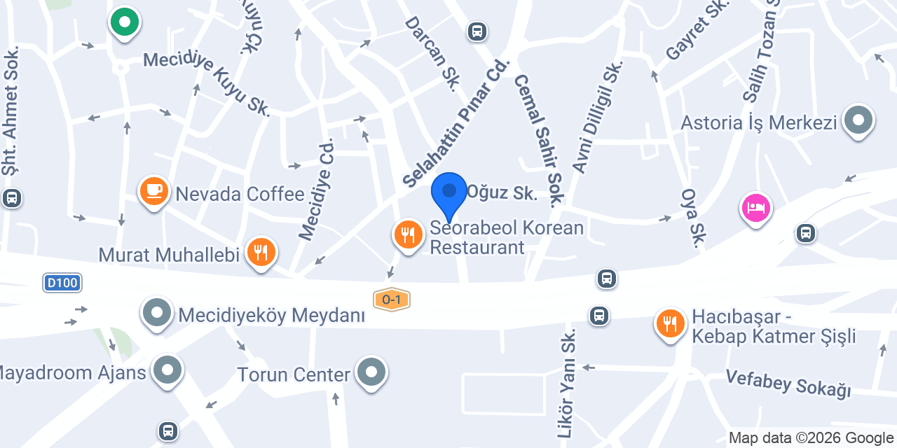 Çevre Pastaneleri Mecidiyeköy konumu