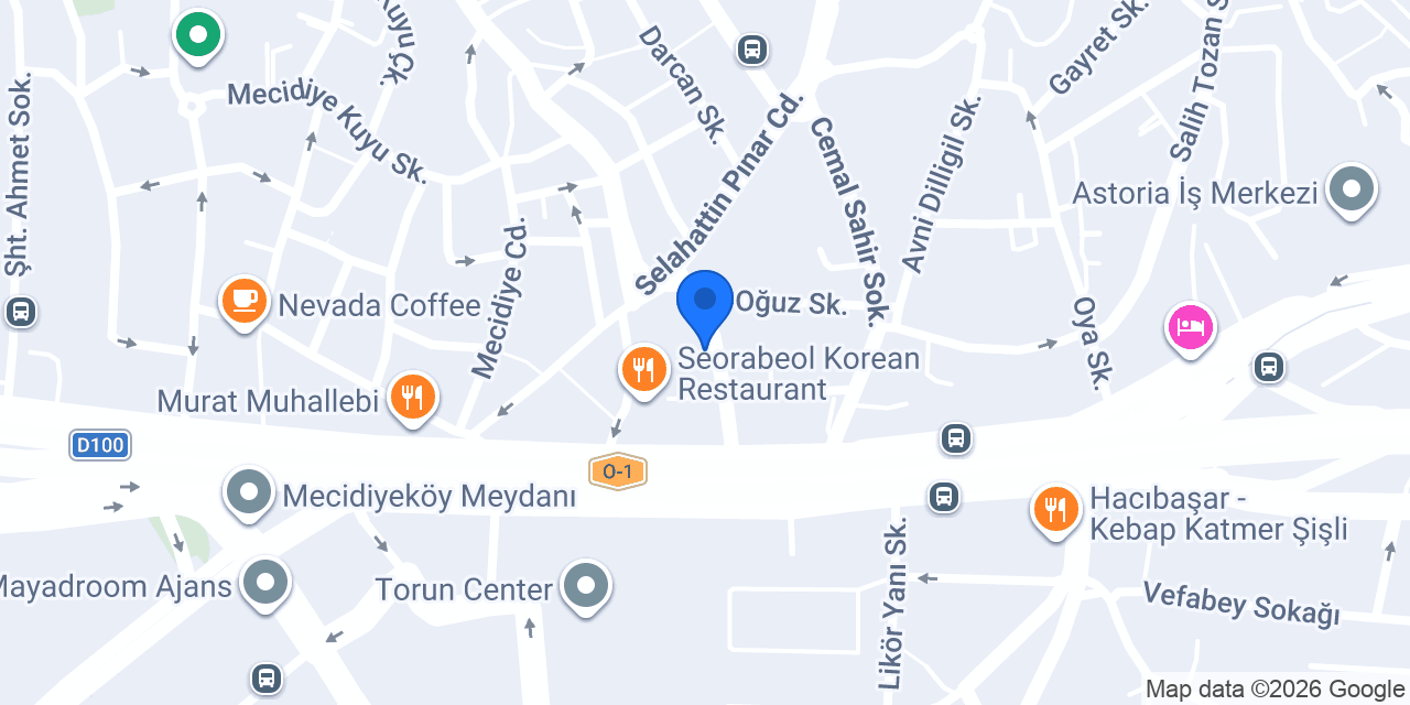 Mecidiyeköy Su Tesisatçısı konumu