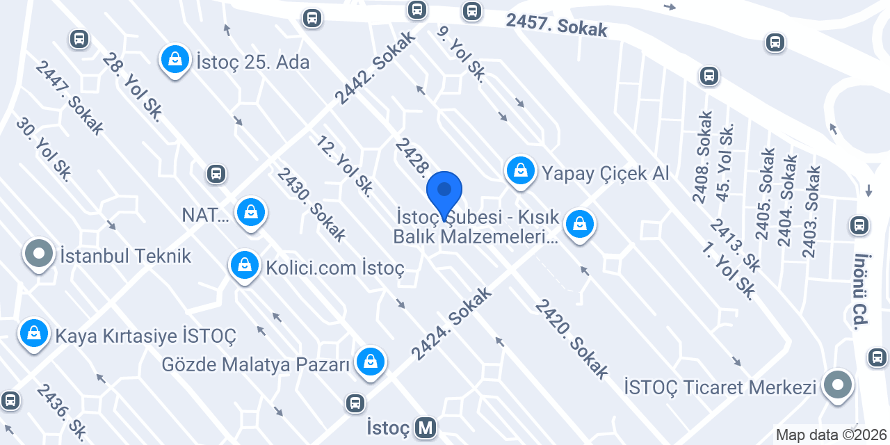 Ahenk Oyuncak konumu