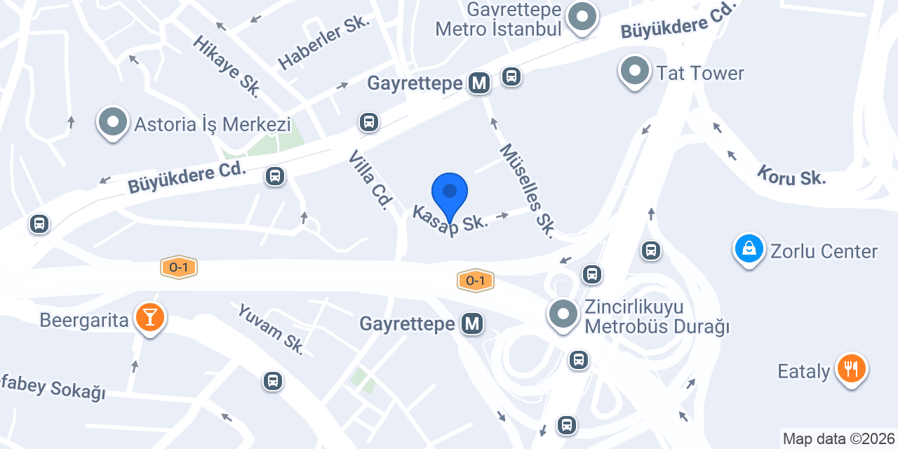 Beyoğlu 44.noterliği konumu