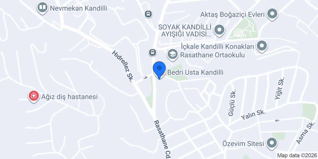 Kandilli Spa & Masaj Salonu konumu
