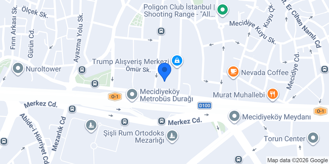 Everest Optik Trump Avm konumu