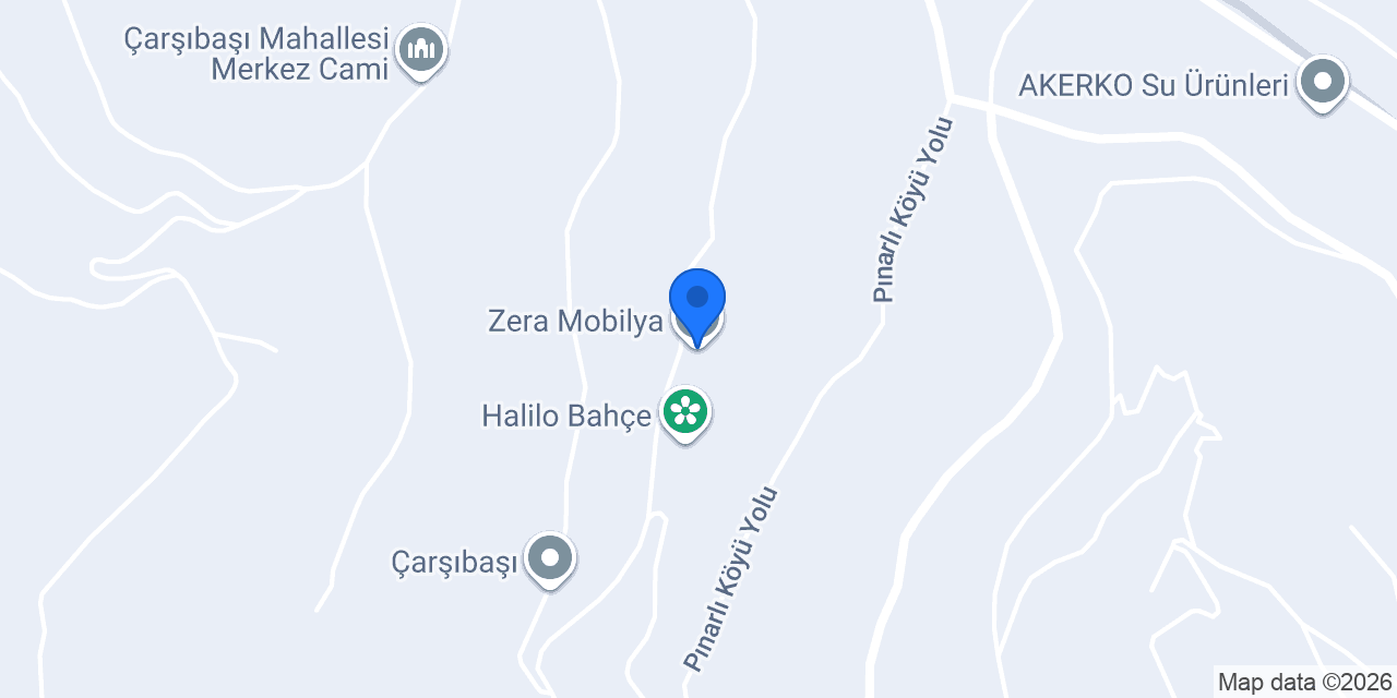 Zera Mobilya konumu