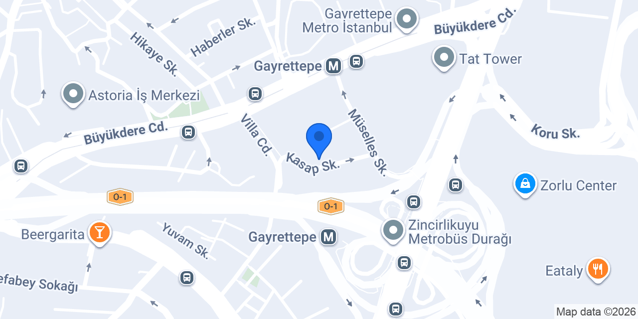 Av. Dr. Nevzer Sebla Demirtaş konumu