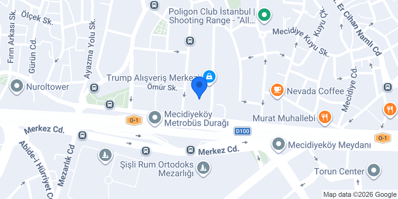 Gökçe Hukuk Bürosu konumu