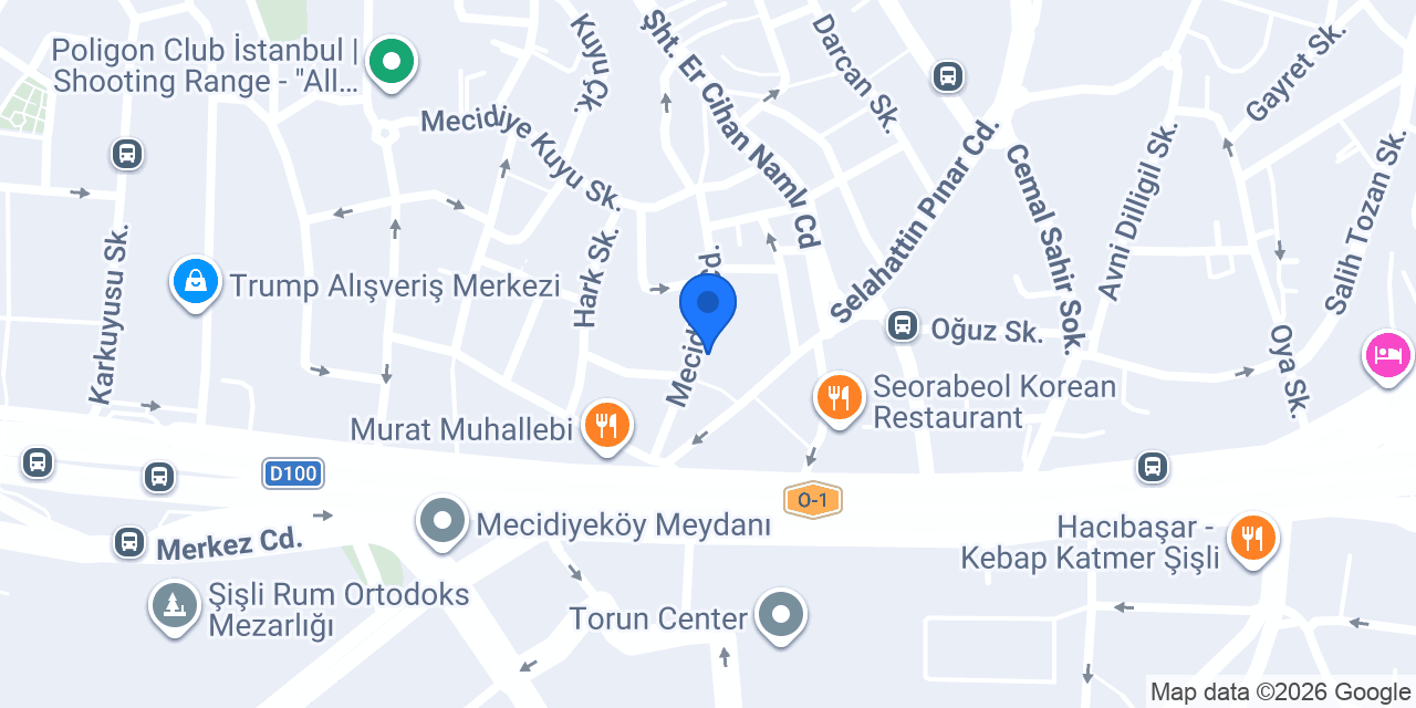 Safacan Sürücü Kursu konumu