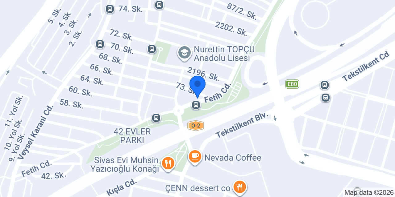 PT LASTİK-Kaya Ticaret konumu