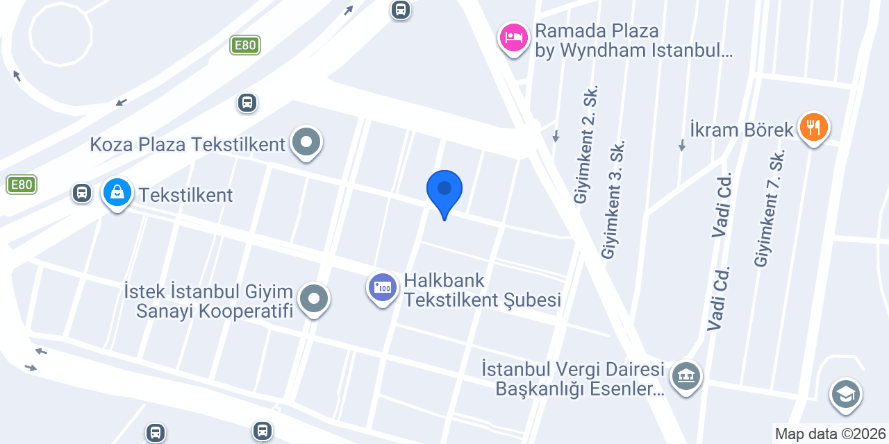 TETKO – Test Kontrol A.Ş. konumu