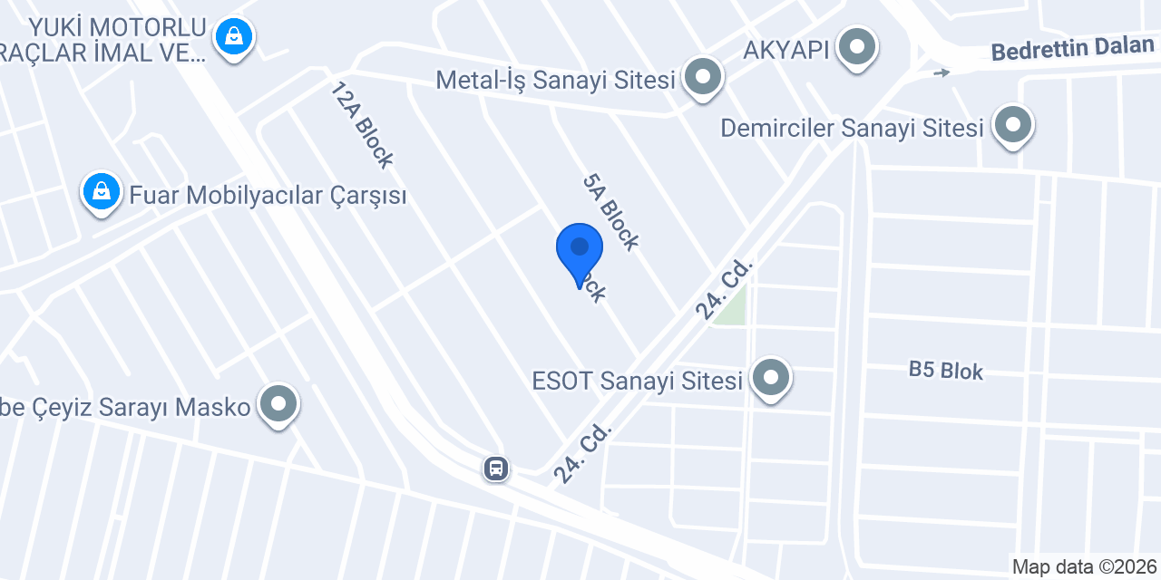 Alfa İnşaat Mobilya konumu