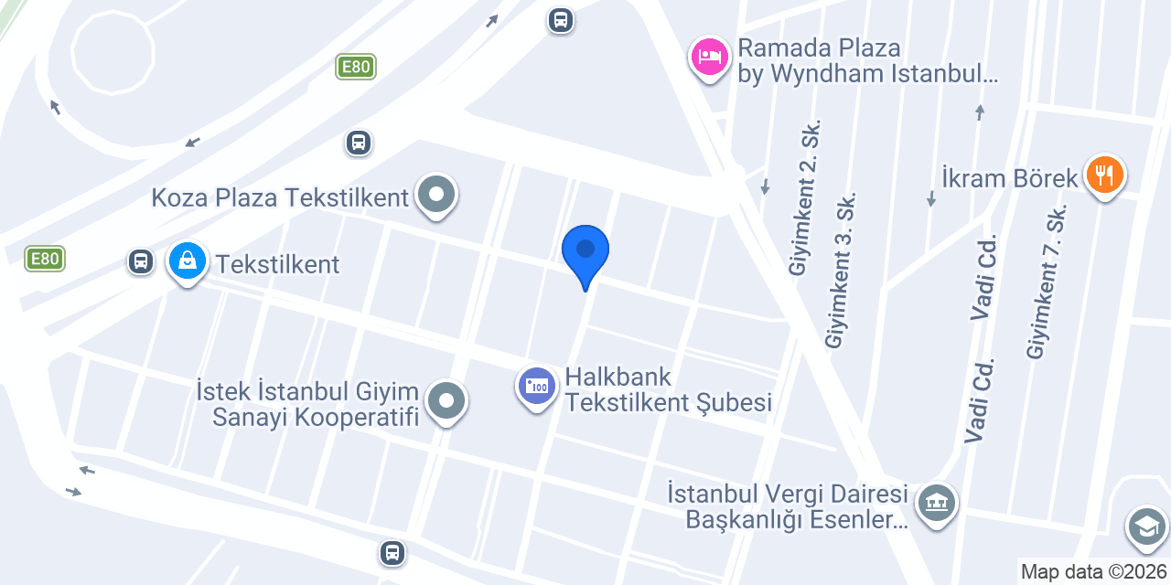 Bemay Grup Temizlik konumu