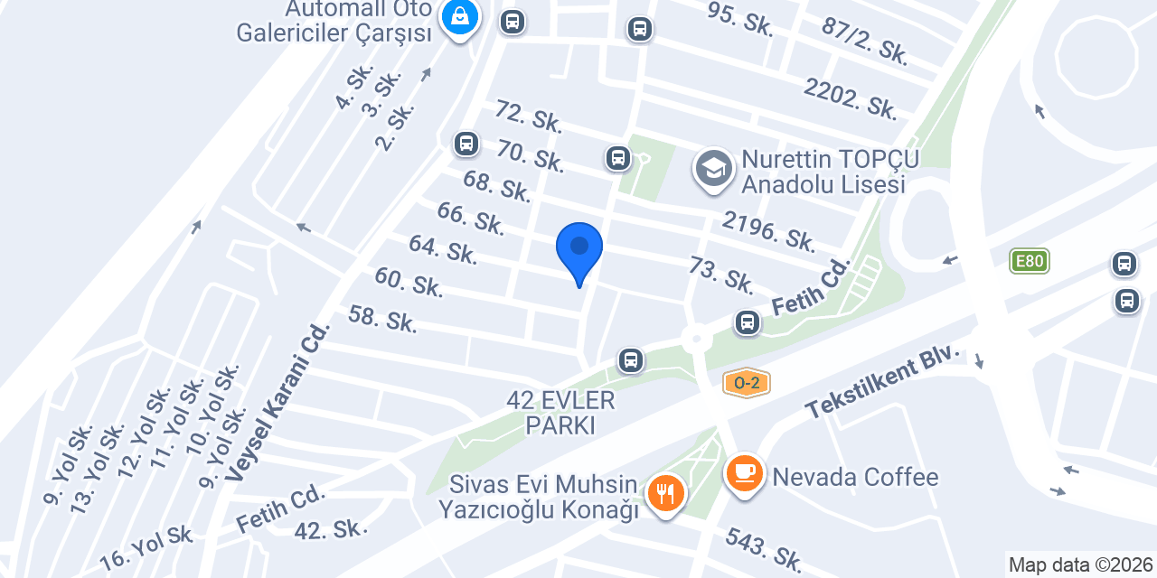 Ayazlar Unlu Mamülleri konumu