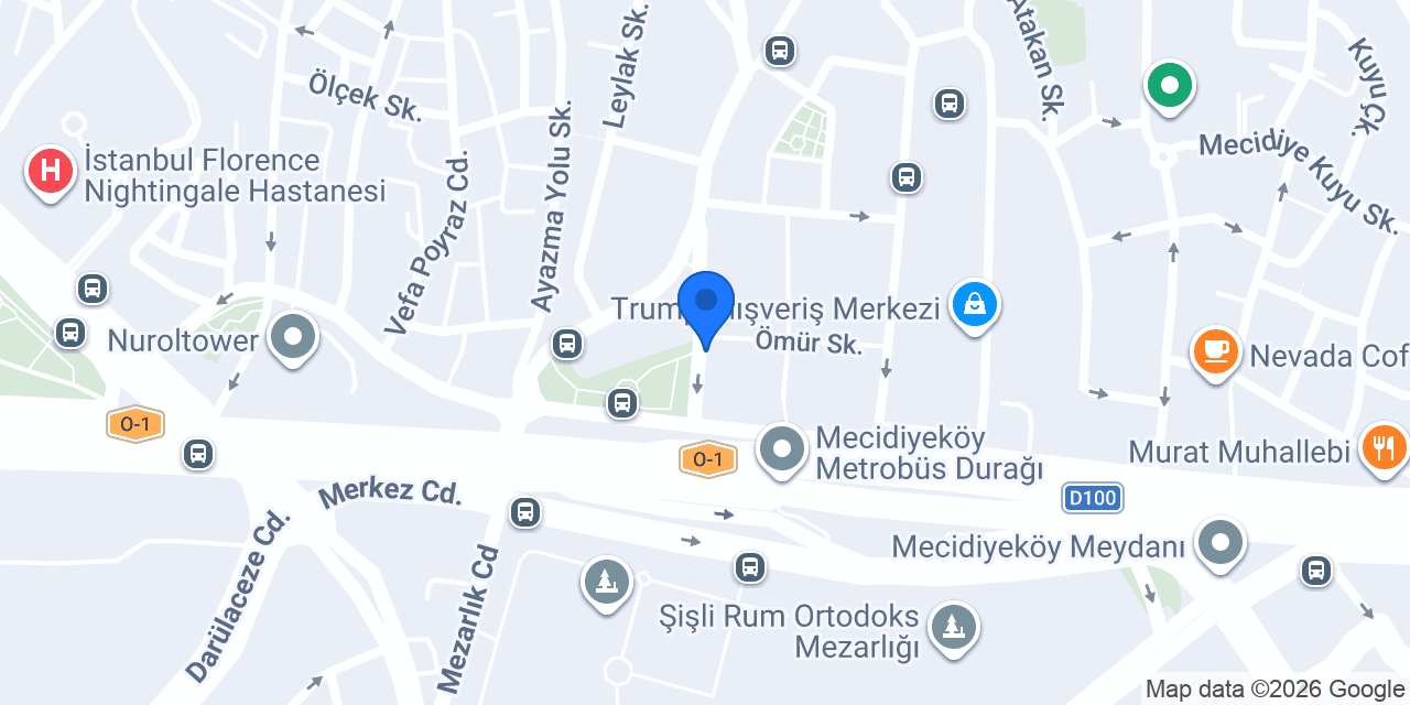 Carshine Şişli konumu