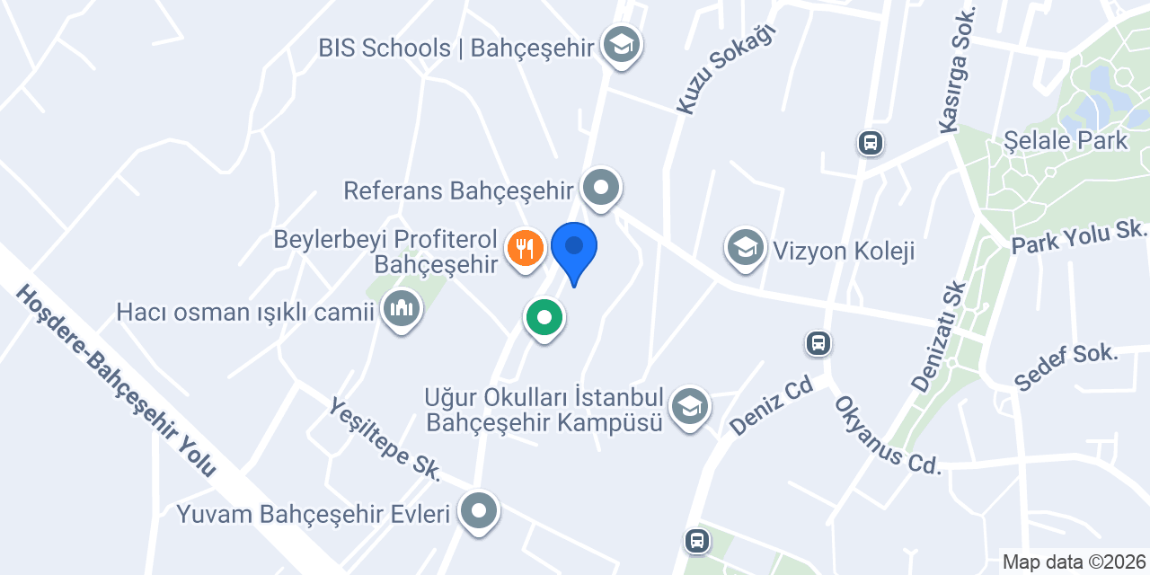 Bahçeşehir Lara Çiçek konumu