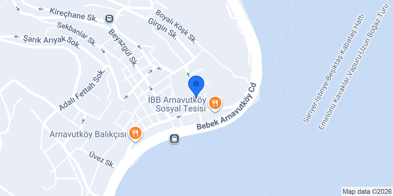 Hide Arnavutkoy konumu