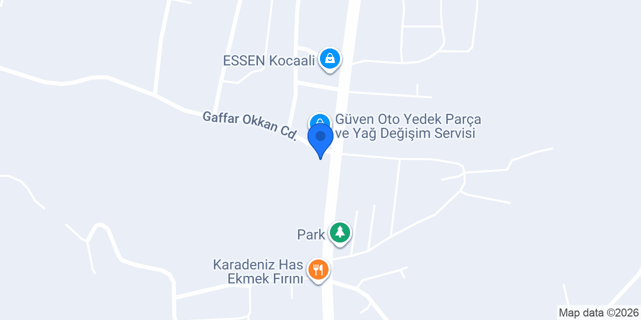 MasCar Auto Özel Servis Ali Say Kocaali konumu