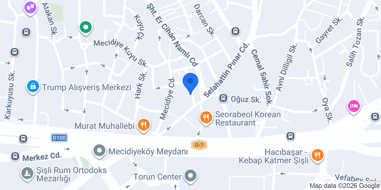 Tekno Data Bilgisayar konumu