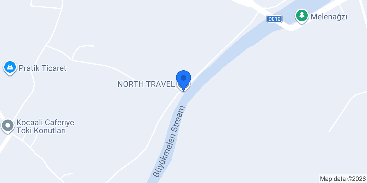 NORTH TRAVEL konumu