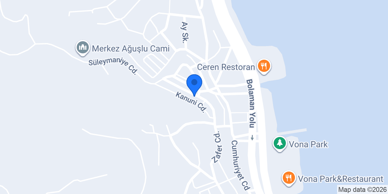 Zeynep Hatun Pruva Otel konumu