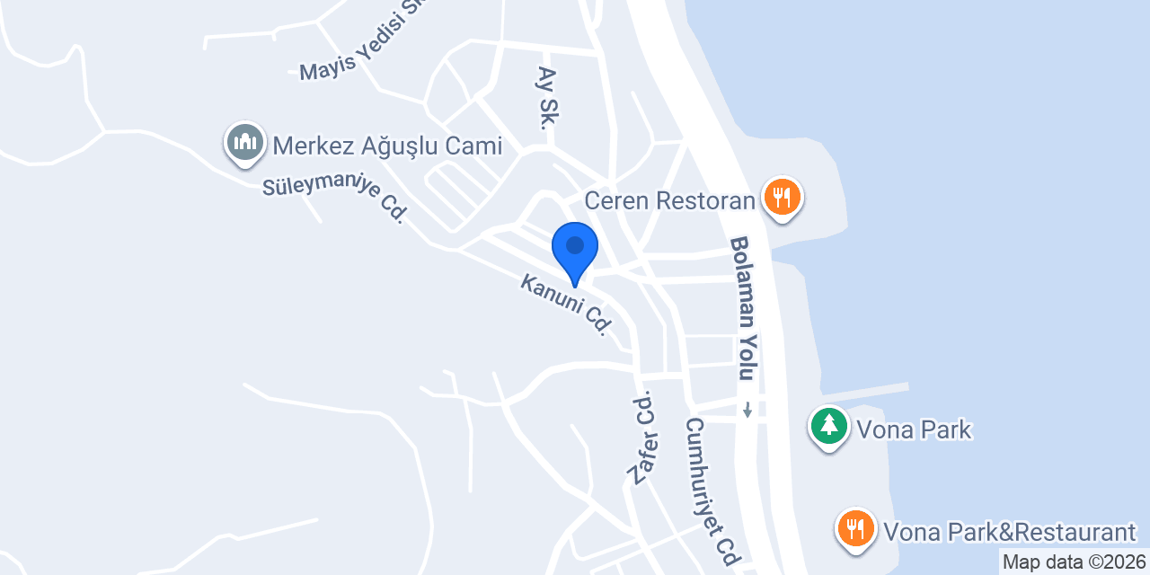 Pruva Prestige Hotel konumu
