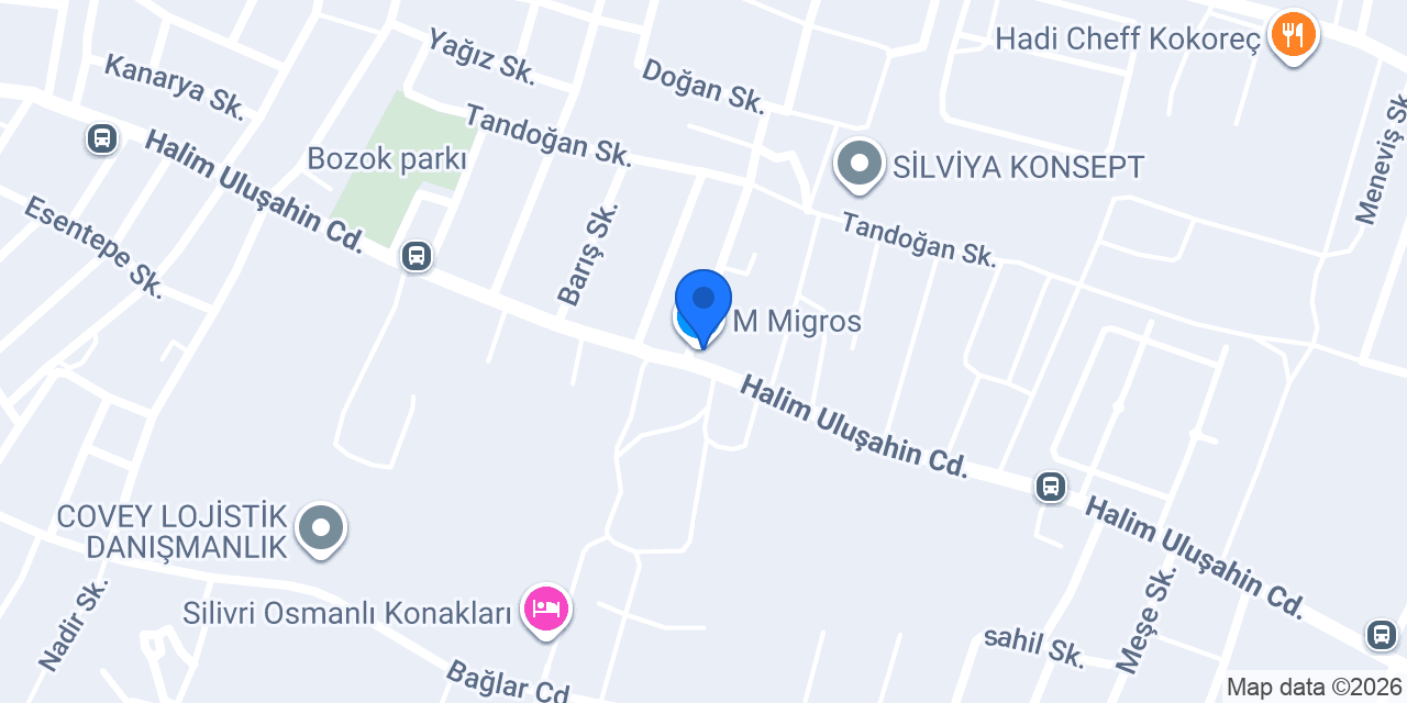 M Migros konumu