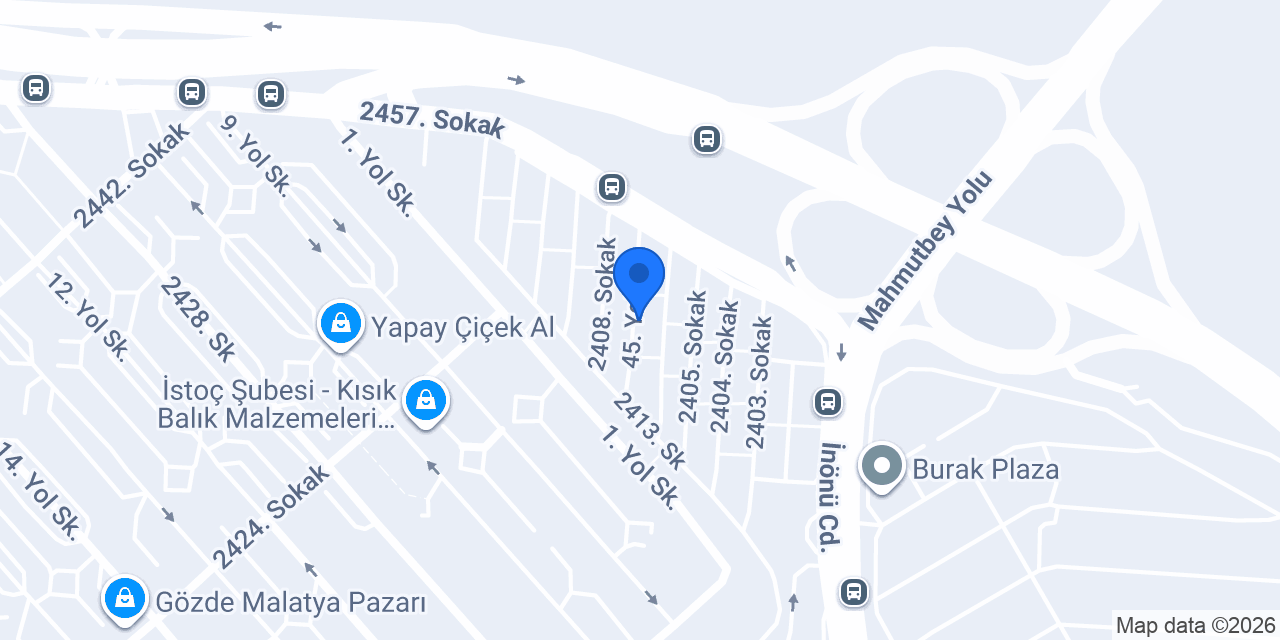 Master Yapı Market konumu