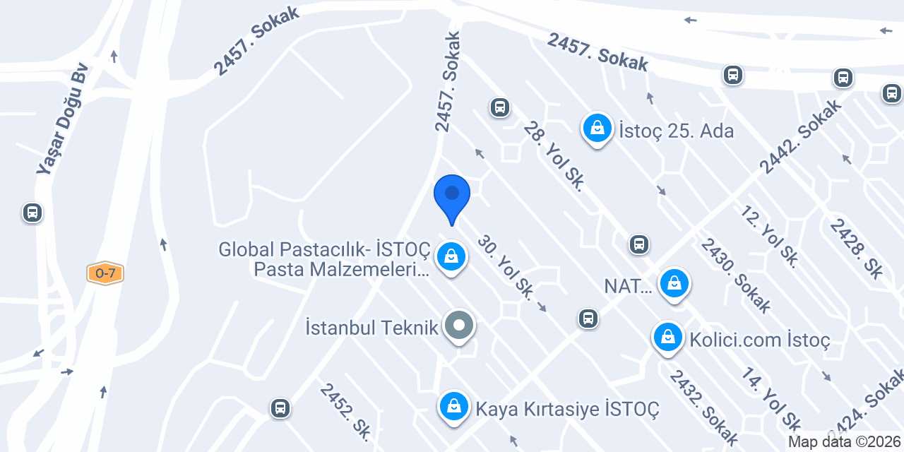 Sedef Dijital Matbaa konumu