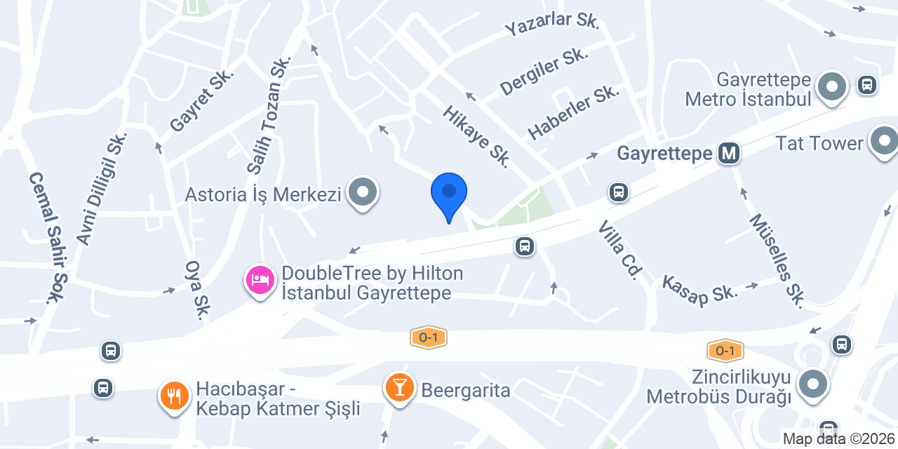 Kuveyt Türk Merkez Şubesi konumu