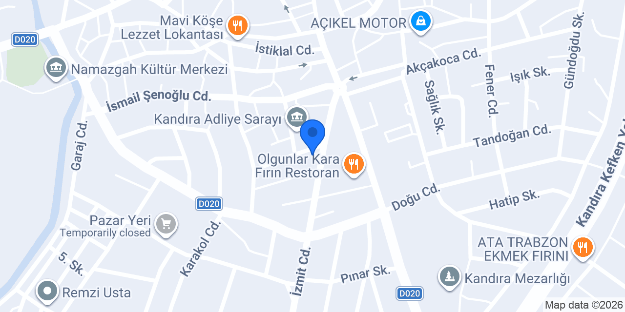 UZUNOĞLU PİDEM konumu