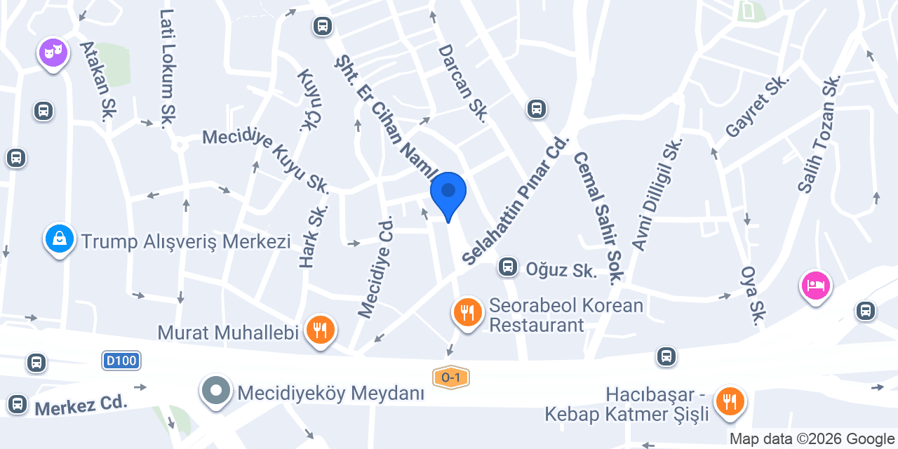 Salon Ahmet Barbers konumu