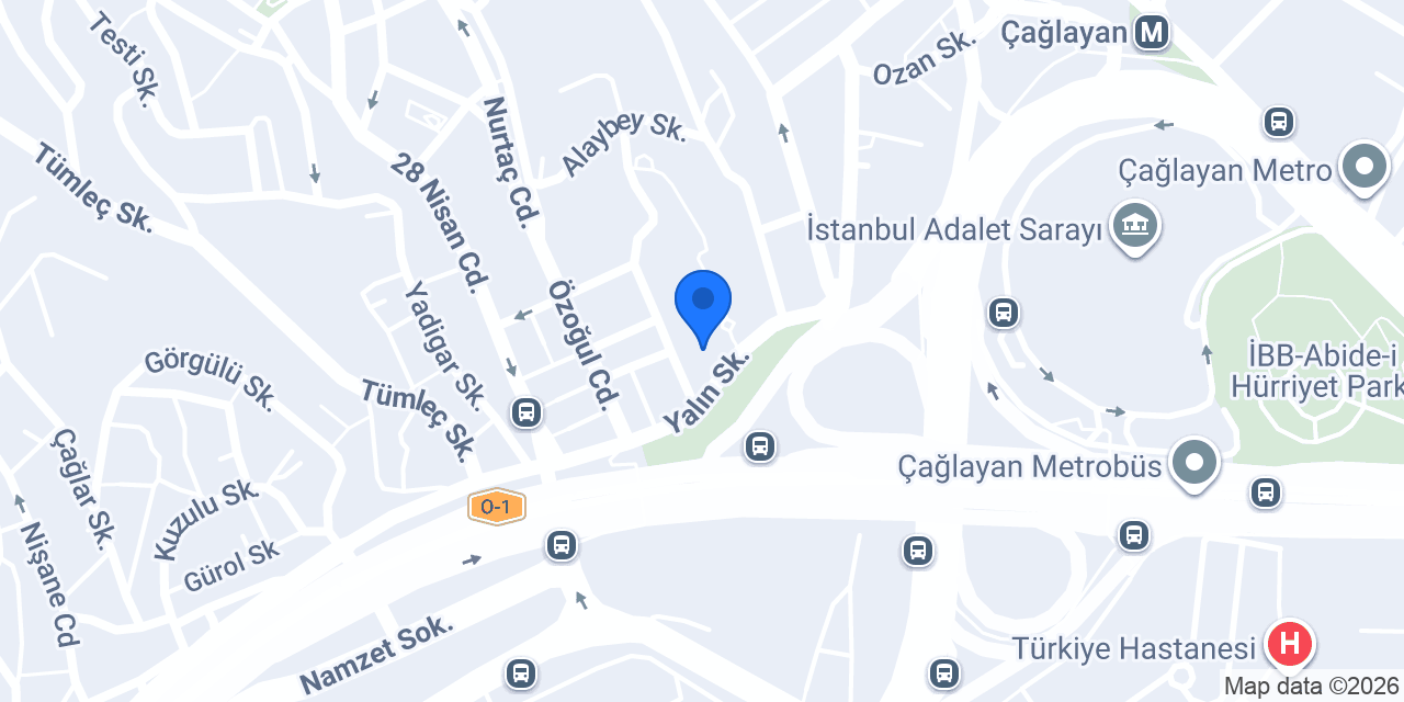 KONYAR HUKUK BÜROSU konumu
