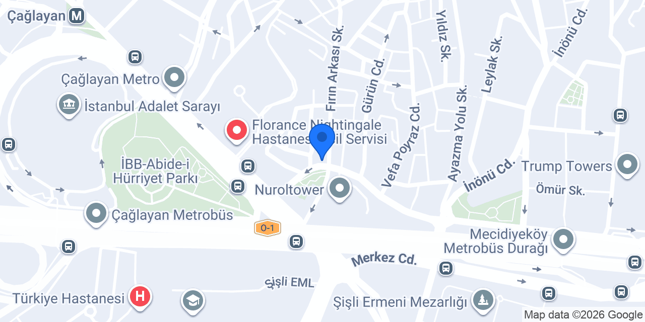 İzzetpaşa Eczanesi konumu