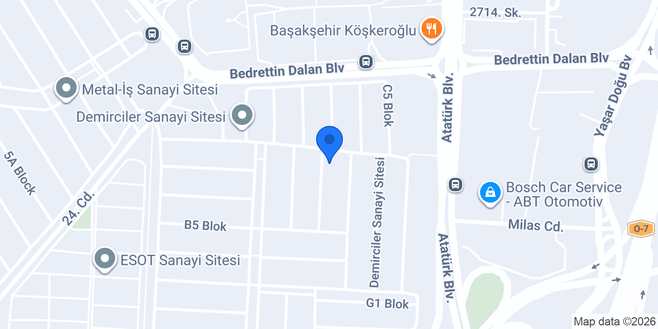 Paşalı Boya San Tic A.Ş konumu
