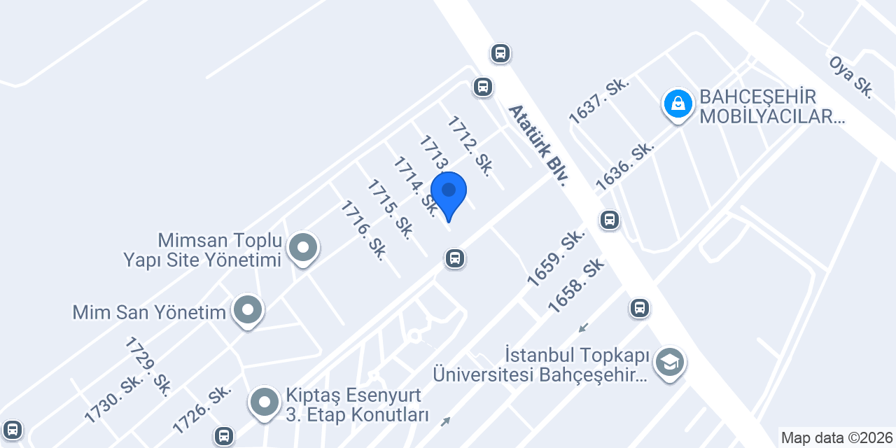 Nar Mutfak konumu