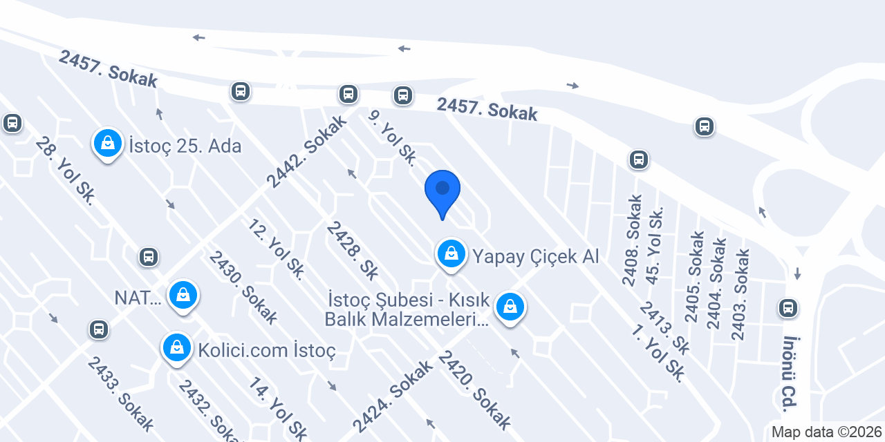 Hediye Home İstoç konumu