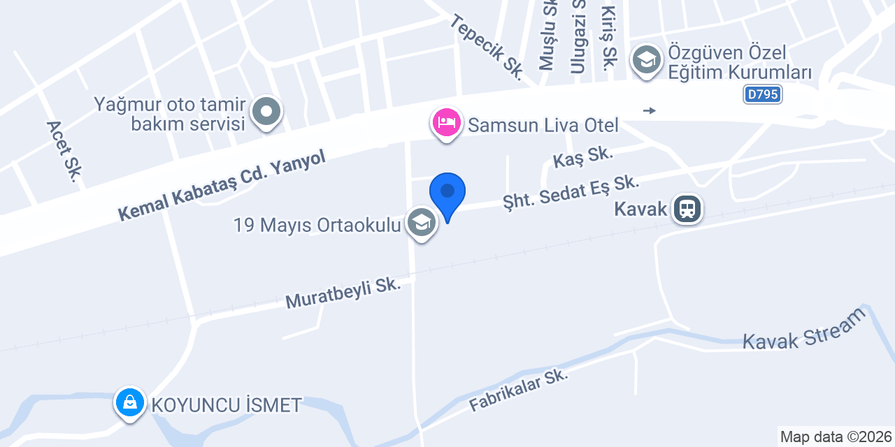 19 Mayıs İlkokulu konumu