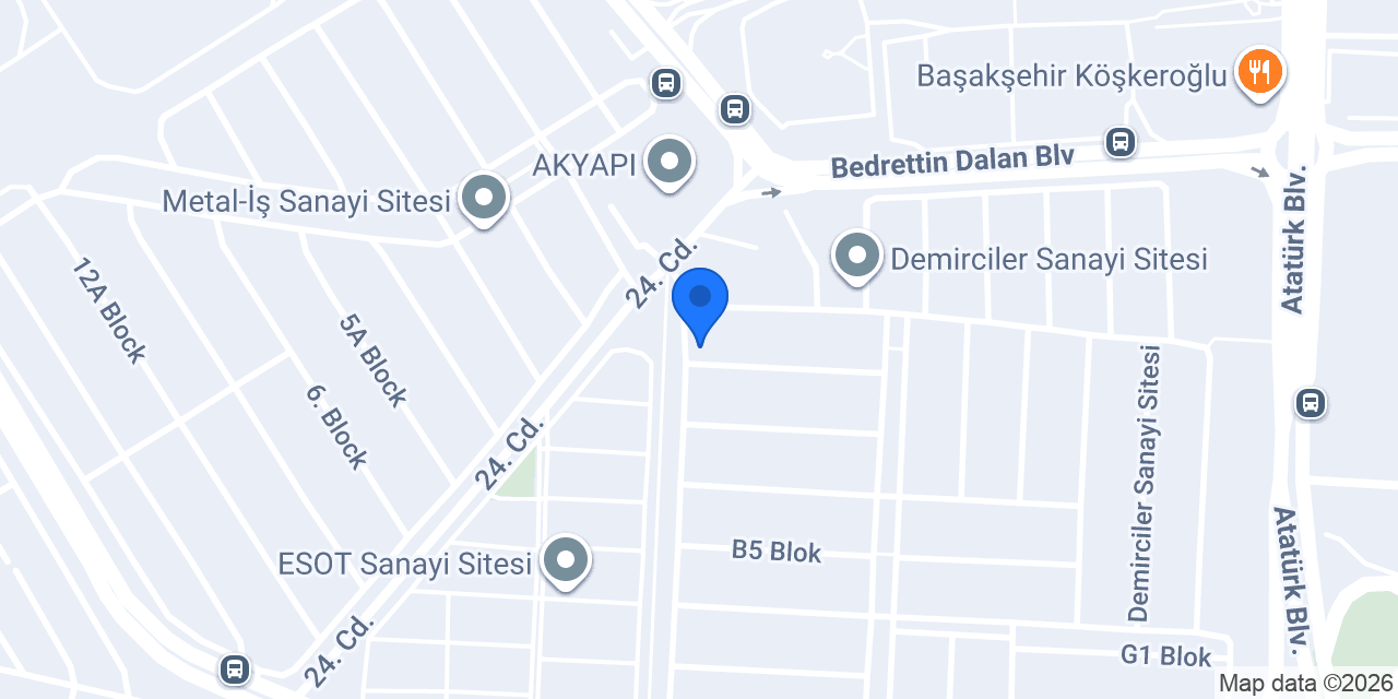 Dna Demir San Tic Aş konumu