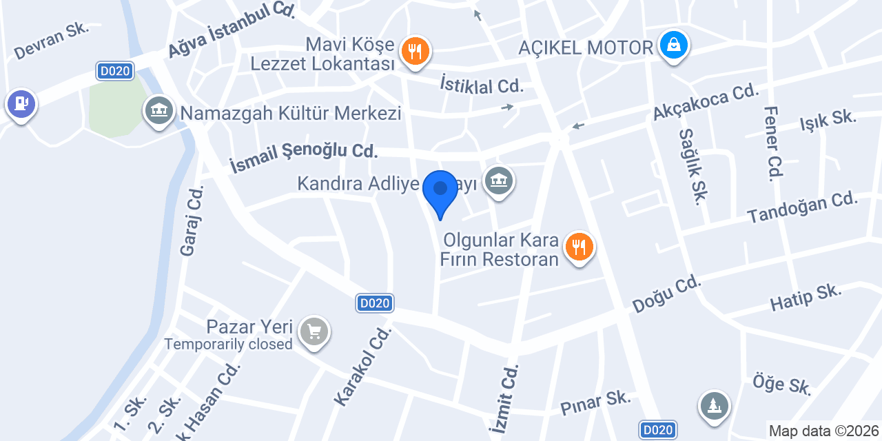 Kartal Mobilya konumu
