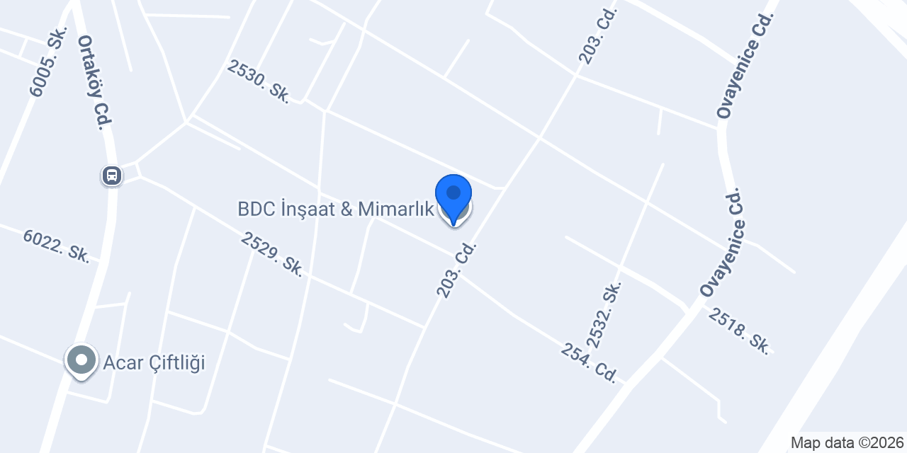 BDC İnşaat & Mimarlık konumu