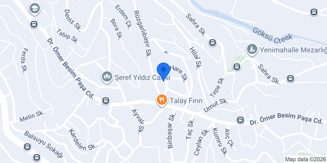 Yalçın Teknik Tesisat konumu