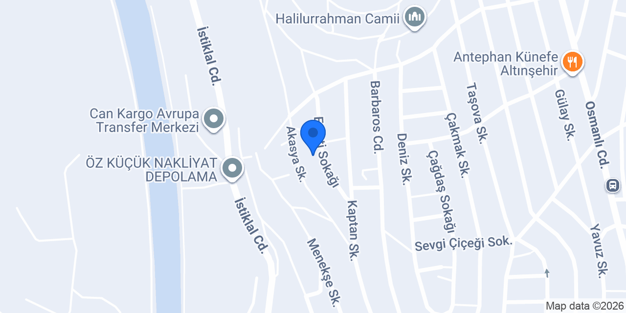 Altuğ Taşımacılık konumu