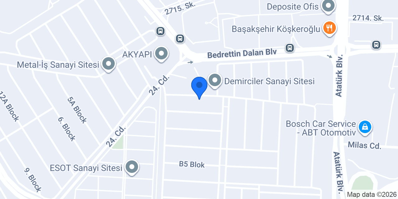 GÜNEŞ METAL SAN VE TİC LTD konumu