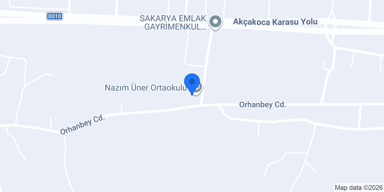 Nazım Üner Ortaokulu konumu